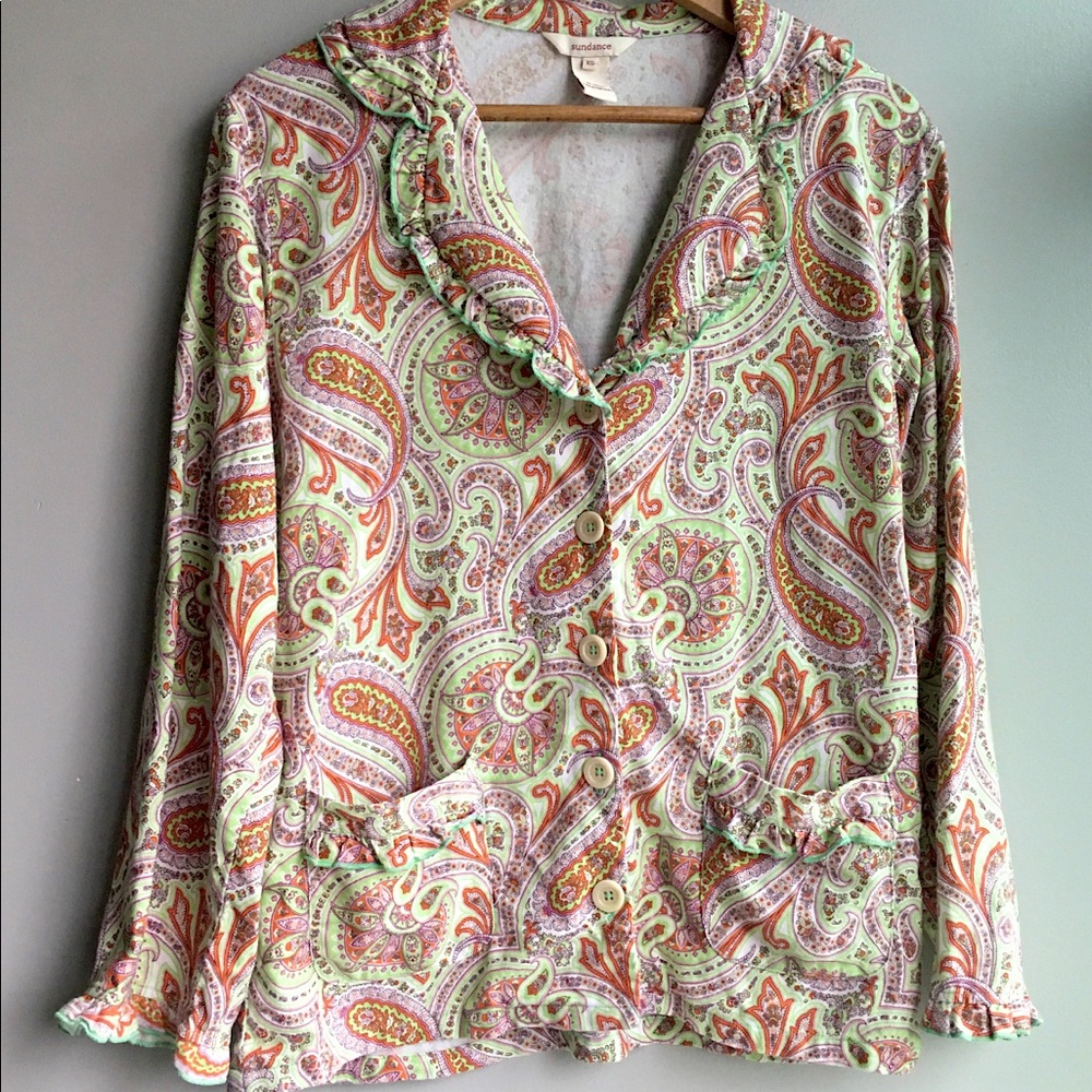 SUNDANCE cotton flannel pj’s